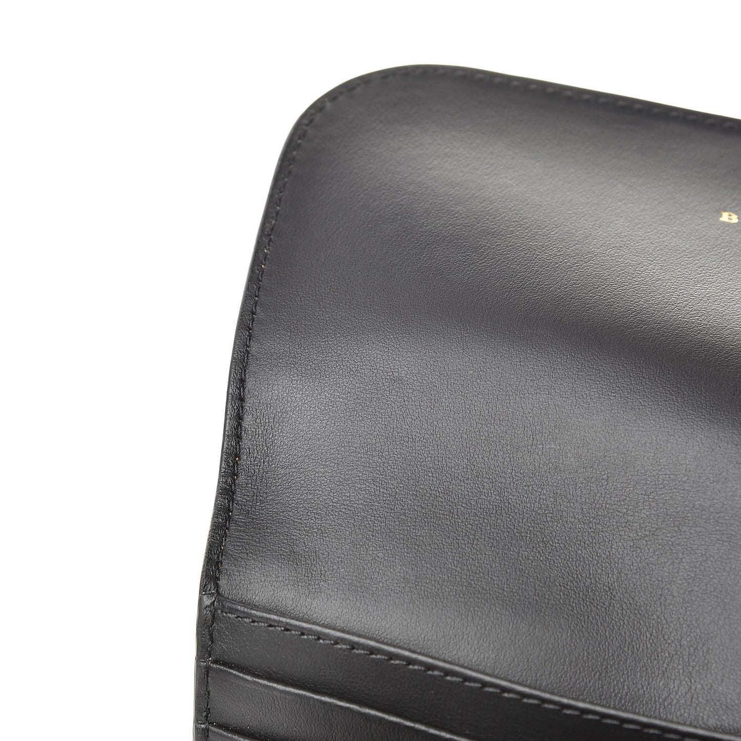 Vintage Check Henley Wallet Black