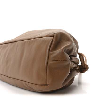 Mansur Gavriel Lambskin Cloud Oversized Clutch Camel 9 of 9