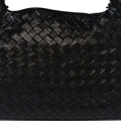 Bottega Veneta Calfskin Intrecciato Small Hop Black 8 of 11