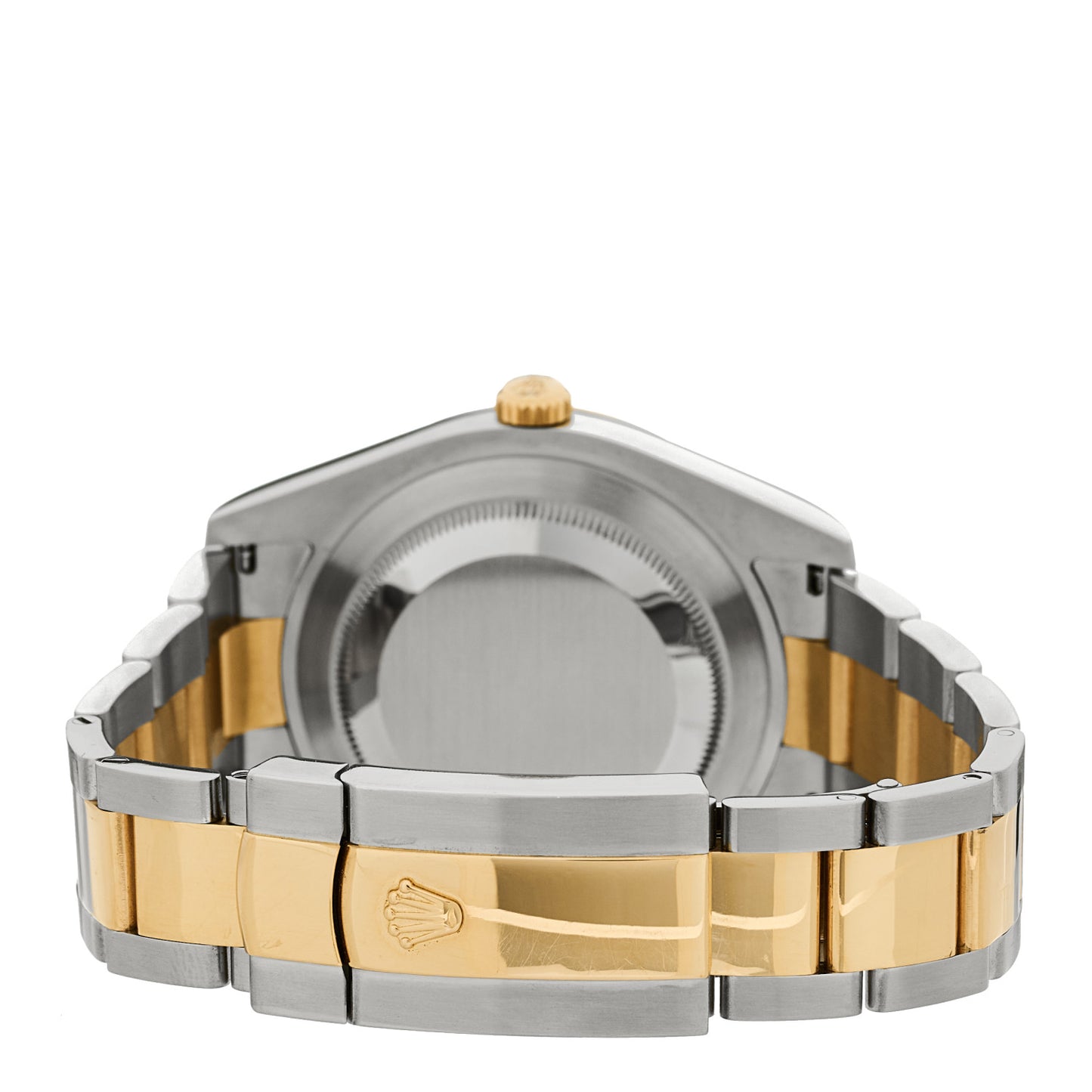 Stainless Steel 18K Yellow Gold 41mm Oyster Perpetual Datejust II Watch Slate 116333
