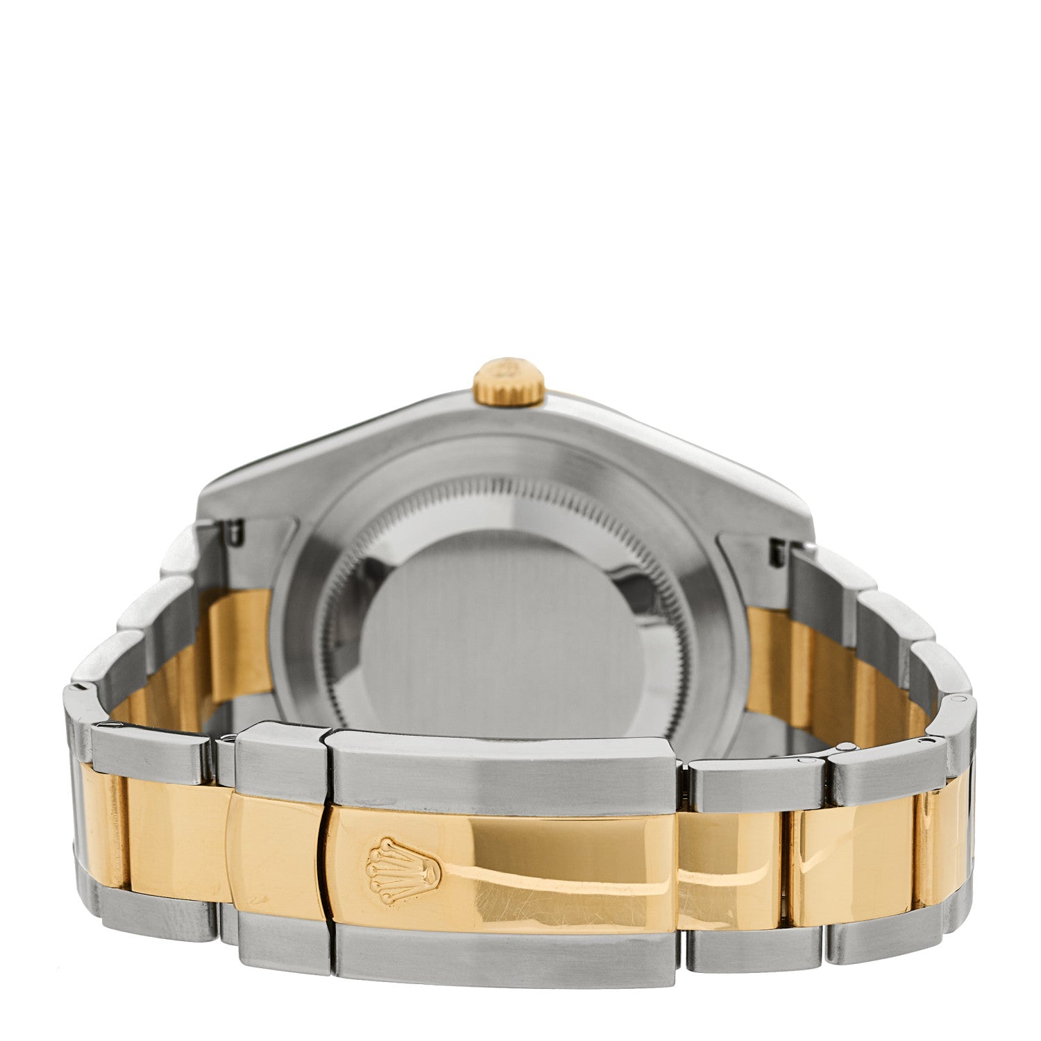 Rolex Stainless Steel 18K Yellow Gold 41mm Oyster Perpetual Datejust II Watch Slate 116333 3 of 5