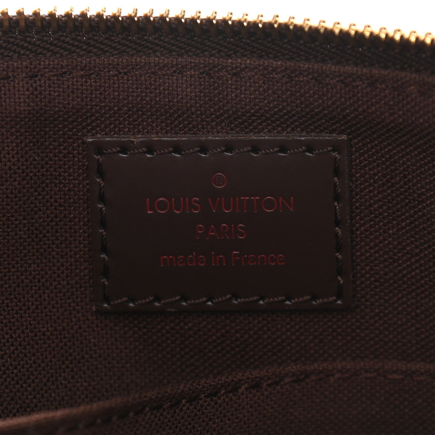 Damier Ebene Brooklyn Flat Pochette