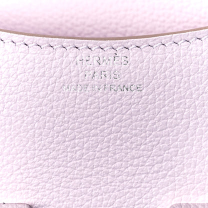 Hermes Evercolor Constance Slim Wallet Mauve Pale 9 of 15
