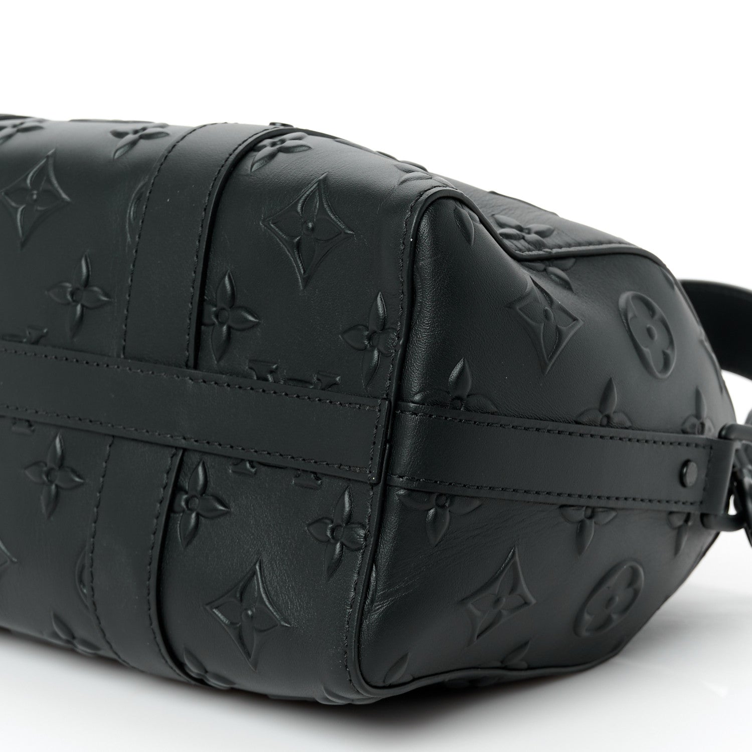 Louis Vuitton Monogram Seal City Keepall Black 10 of 10