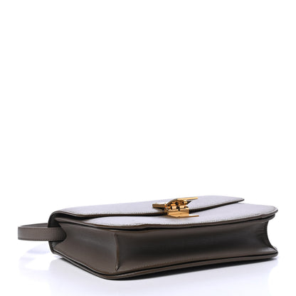 Celine Liege Calfskin Medium Classic Box Flap Bag Souris 3 of 6