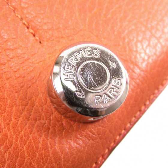 Togo Dogon Compact Wallet Orange