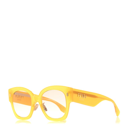 Fendi Acetate Sunglasses FF 0458/G/S Yellow 1 of 7