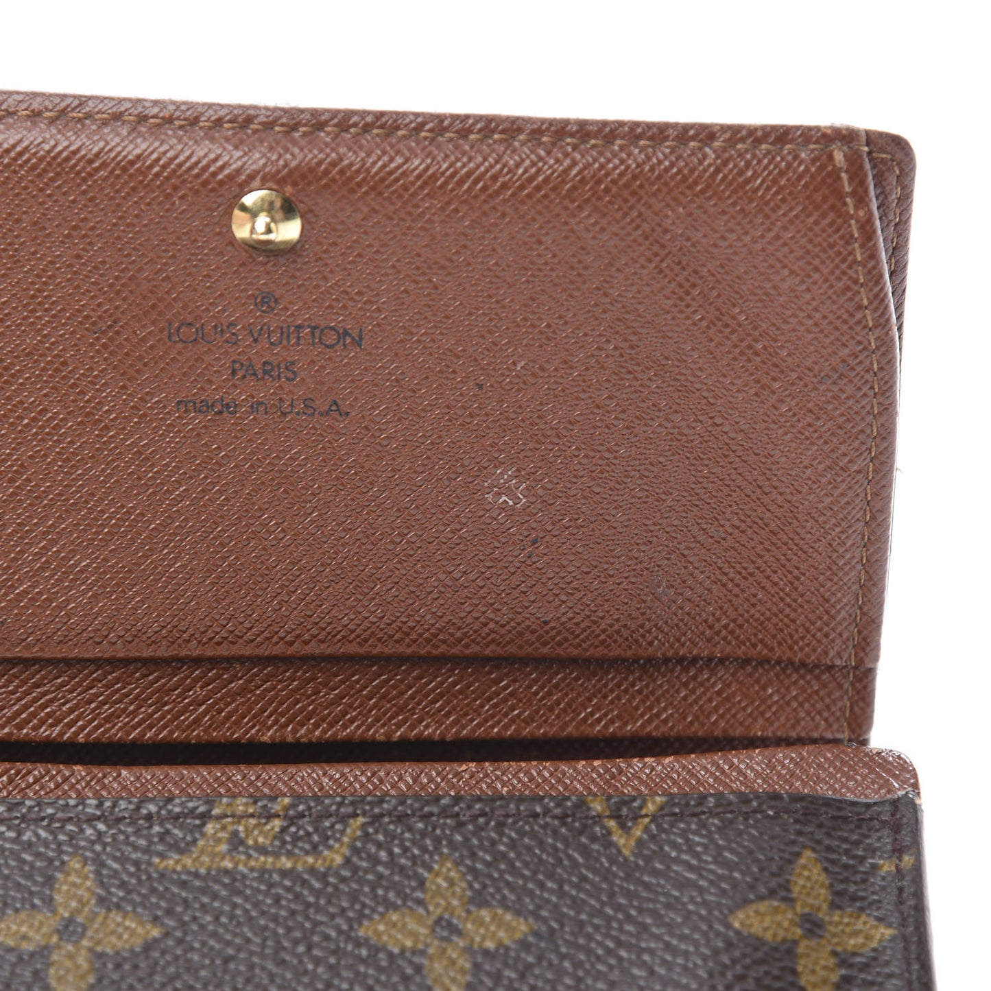 Monogram Porte-Monnaie Billets Tresor Wallet