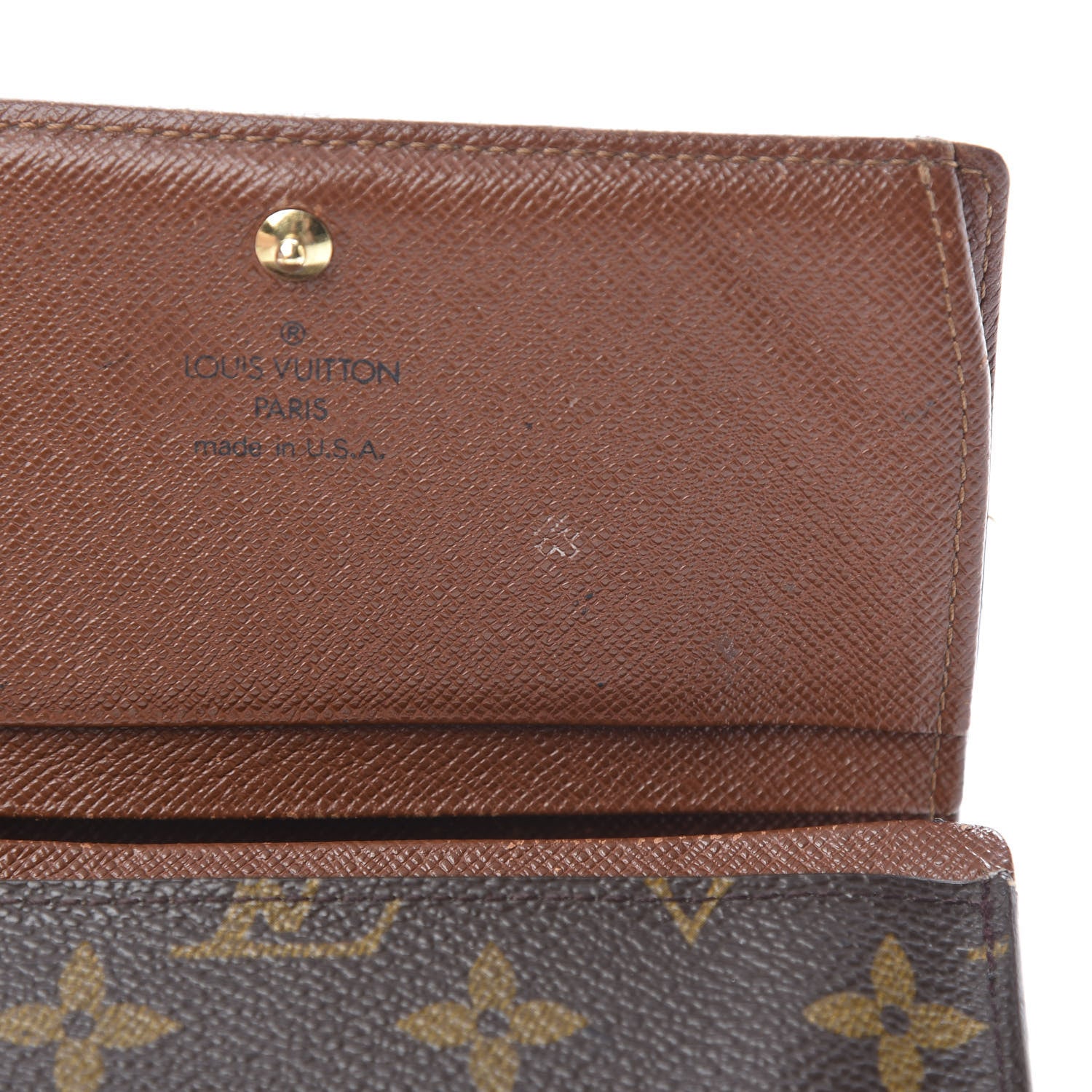 Louis Vuitton Monogram Porte-Monnaie Billets Tresor Wallet 10 of 17