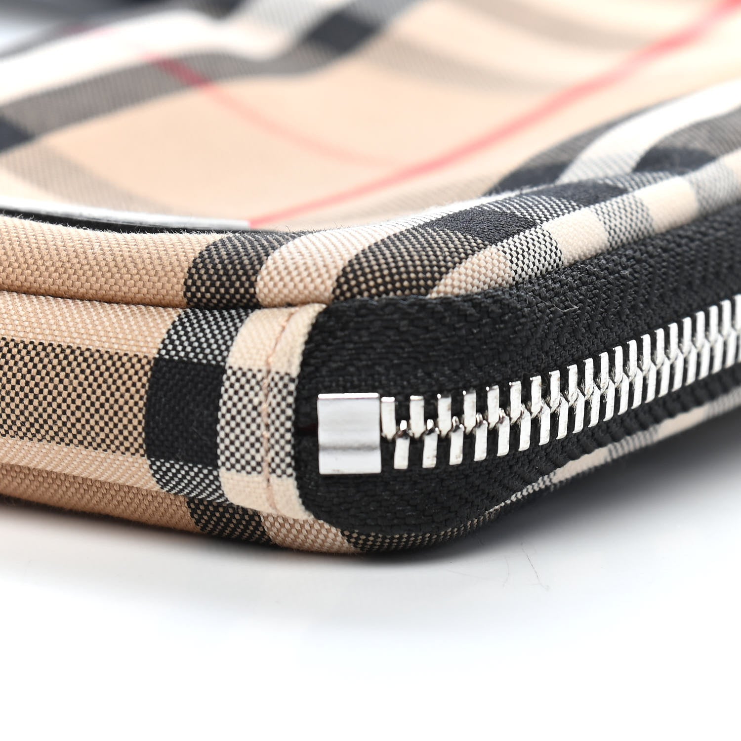 Burberry Nylon Vintage Check Phone Bag Archive Beige 8 of 8