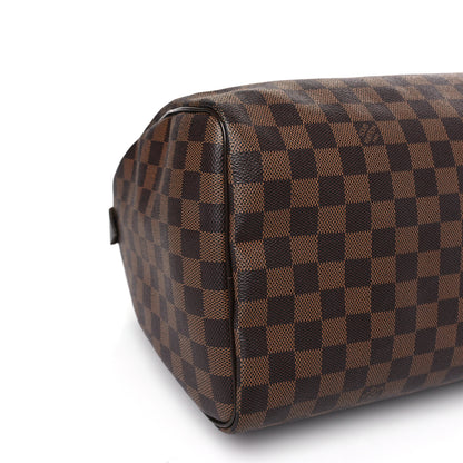Louis Vuitton Damier Ebene Speedy 35 7 of 9