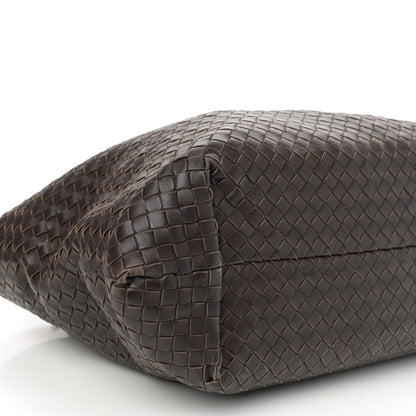 Bottega Veneta Nappa Intrecciato Large Capri Tote Ebano 9 of 10