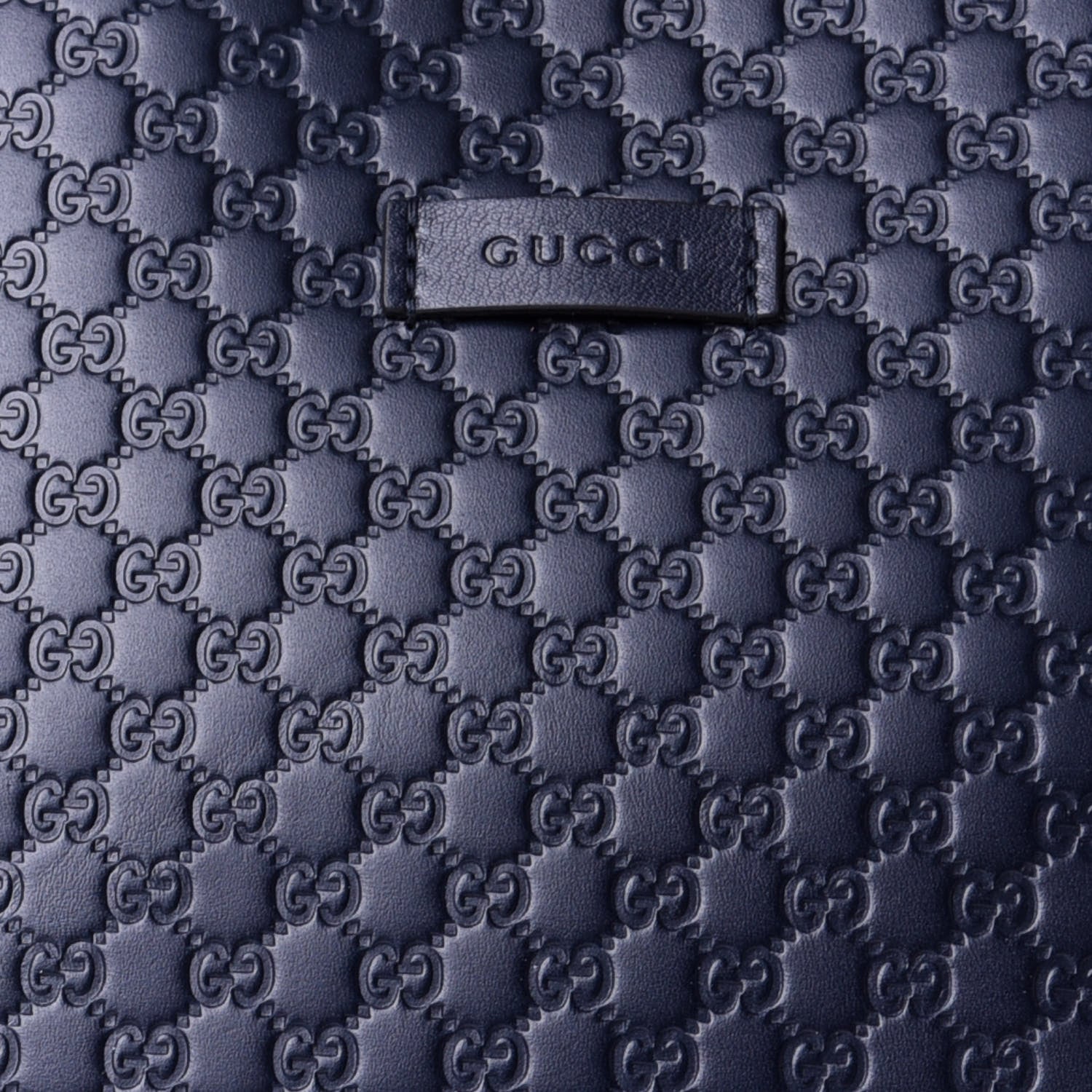 Gucci Soft Microguccissima Dome Satchel Navy 10 of 10