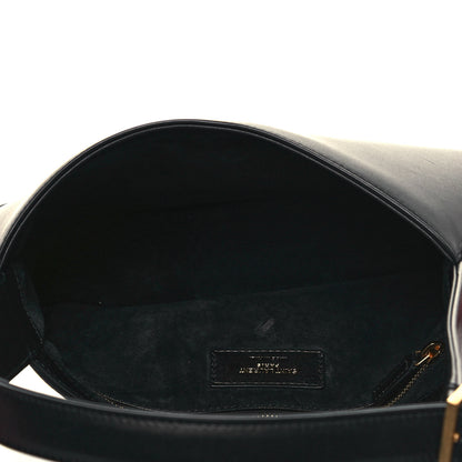 Saint Laurent Smooth Calfskin Le 5 A 7 Hobo Black 5 of 10