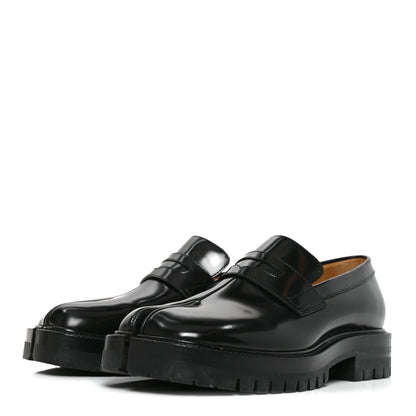 Maison Margiela Brushed Calfskin Tabi Mens Loafers 39 Black 3 of 8