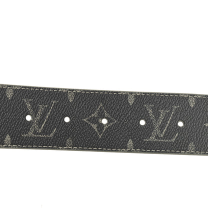 Louis Vuitton Monogram Eclipse 40mm LV Initiales Reversible Belt 85 34 Khaki Gradient 4 of 5