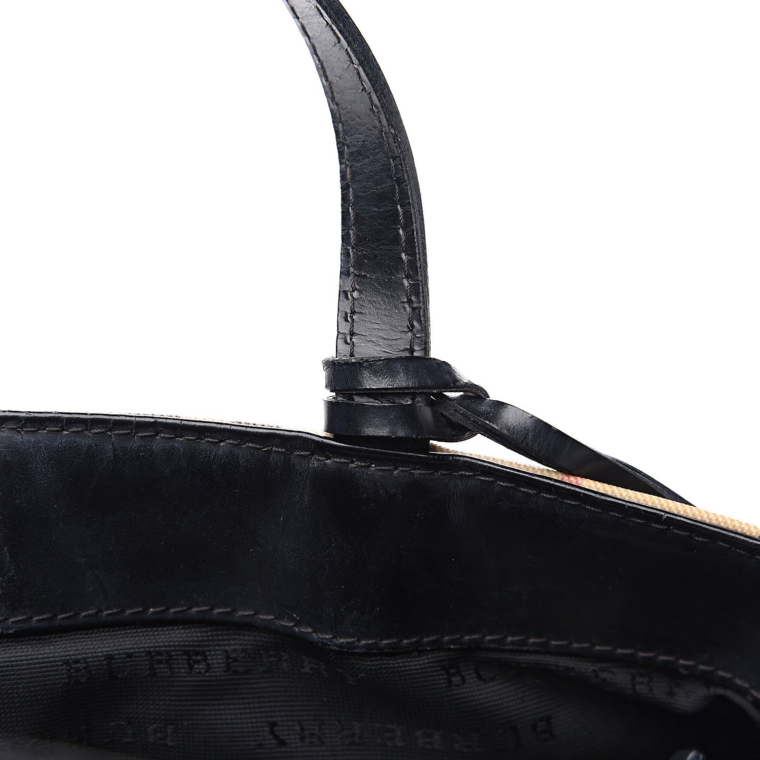 Burberry House Check Medium Tote Black 6 of 14