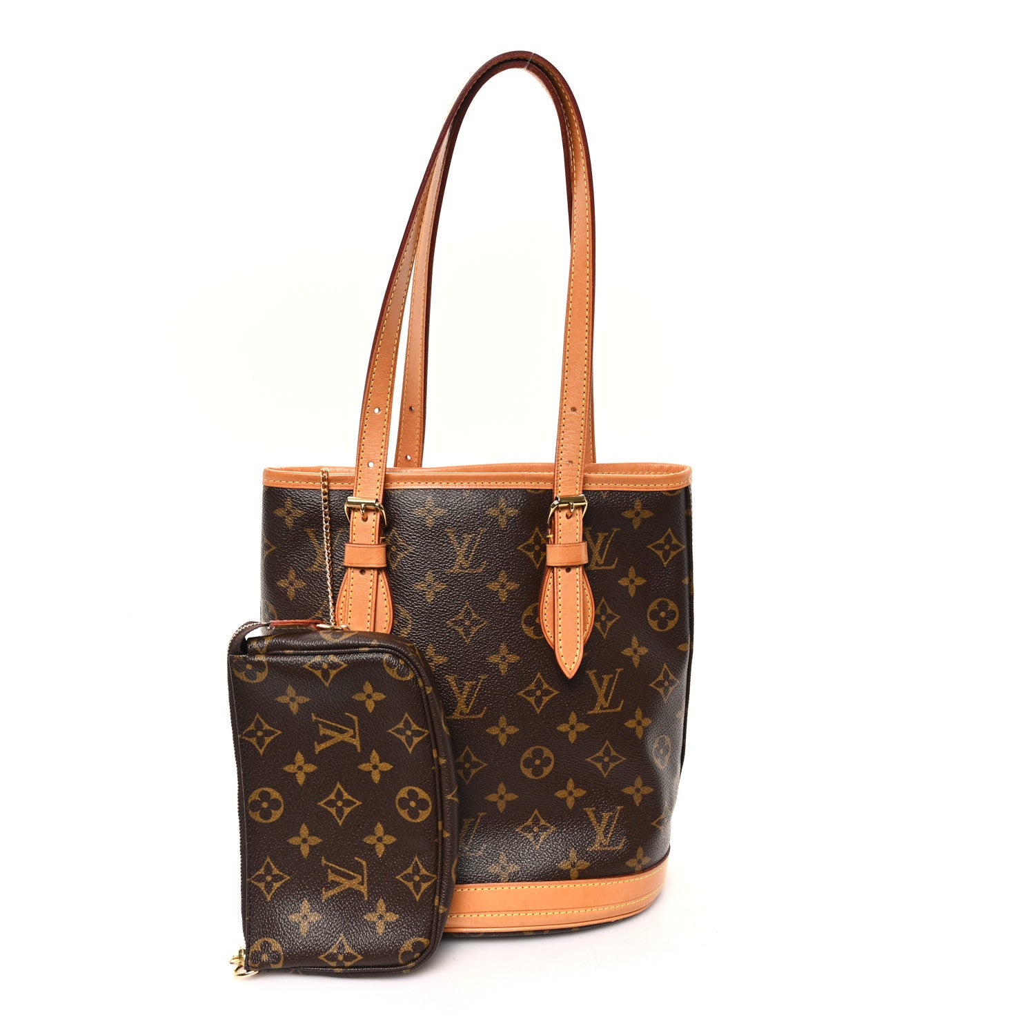 Louis Vuitton Monogram Petit Bucket 23 2 of 13