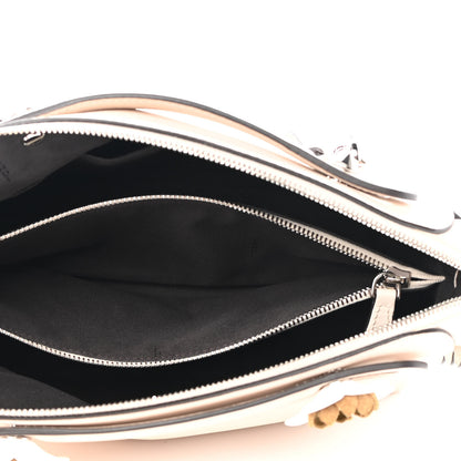 Fendi Vitello Dolce Flowerland Studded Medium By The Way Boston Bag Camelia Multicolor 5 of 9