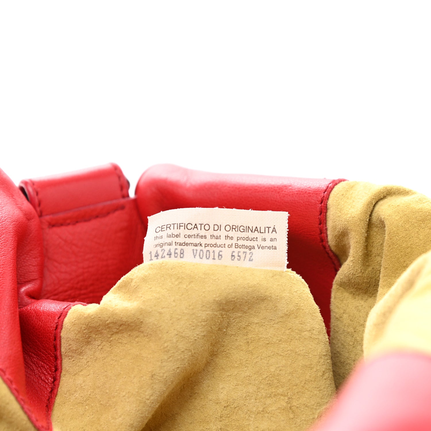 Bottega Veneta Nappa Intrecciato Shoulder Bag Red 7 of 11
