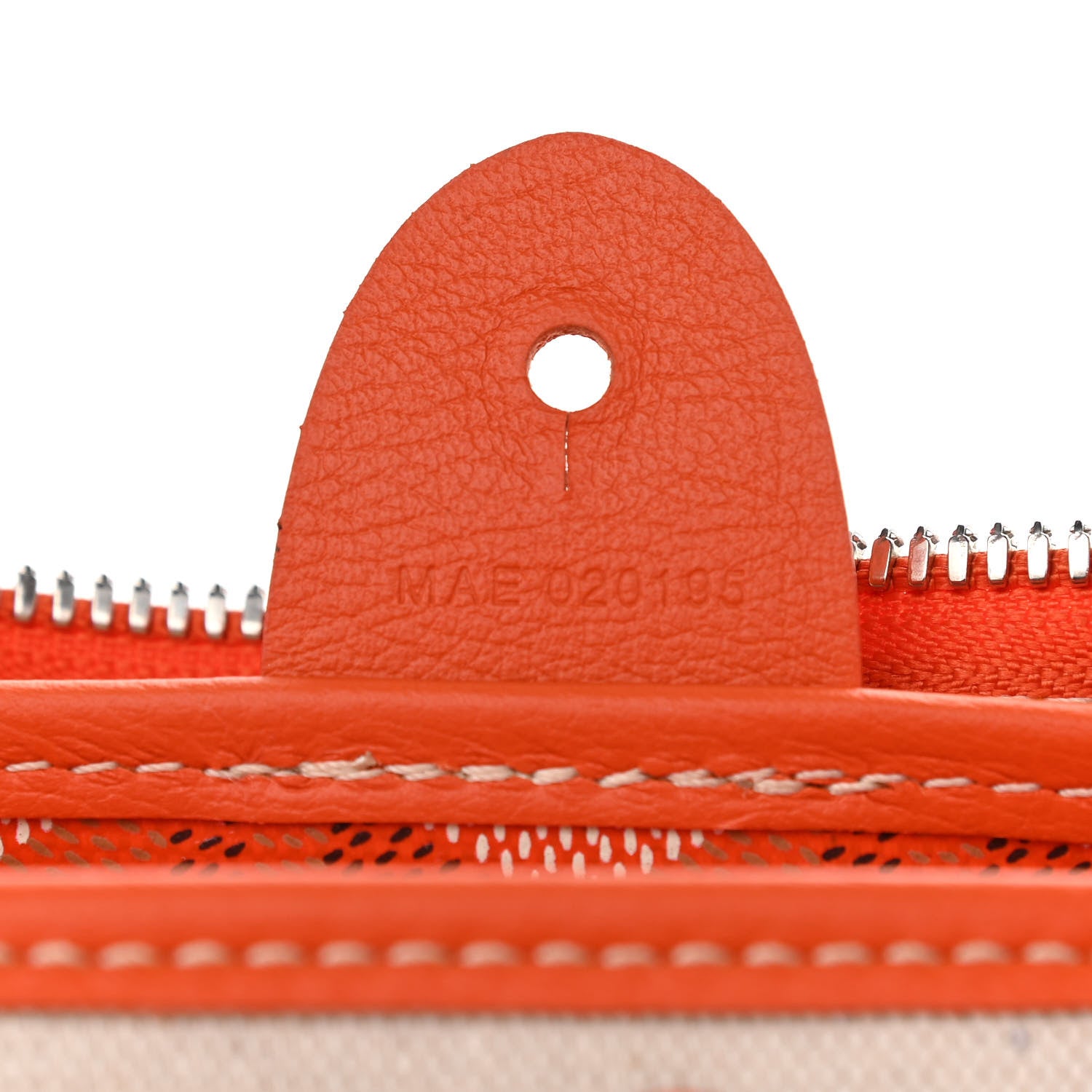 Goyard Goyardine Artois MM Orange 6 of 10