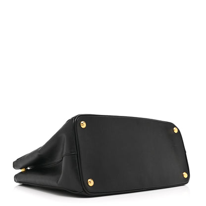 Prada Saffiano Lux Large Galleria Double Zip Tote Black 4 of 10