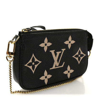 Louis Vuitton Empreinte Monogram Giant Mini Pochette Accessories Black 3 of 8