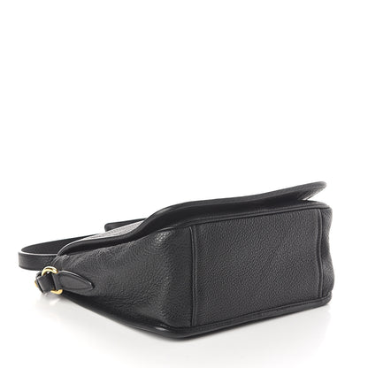 Prada Vitello Phenix Crossbody Bag Black 3 of 8