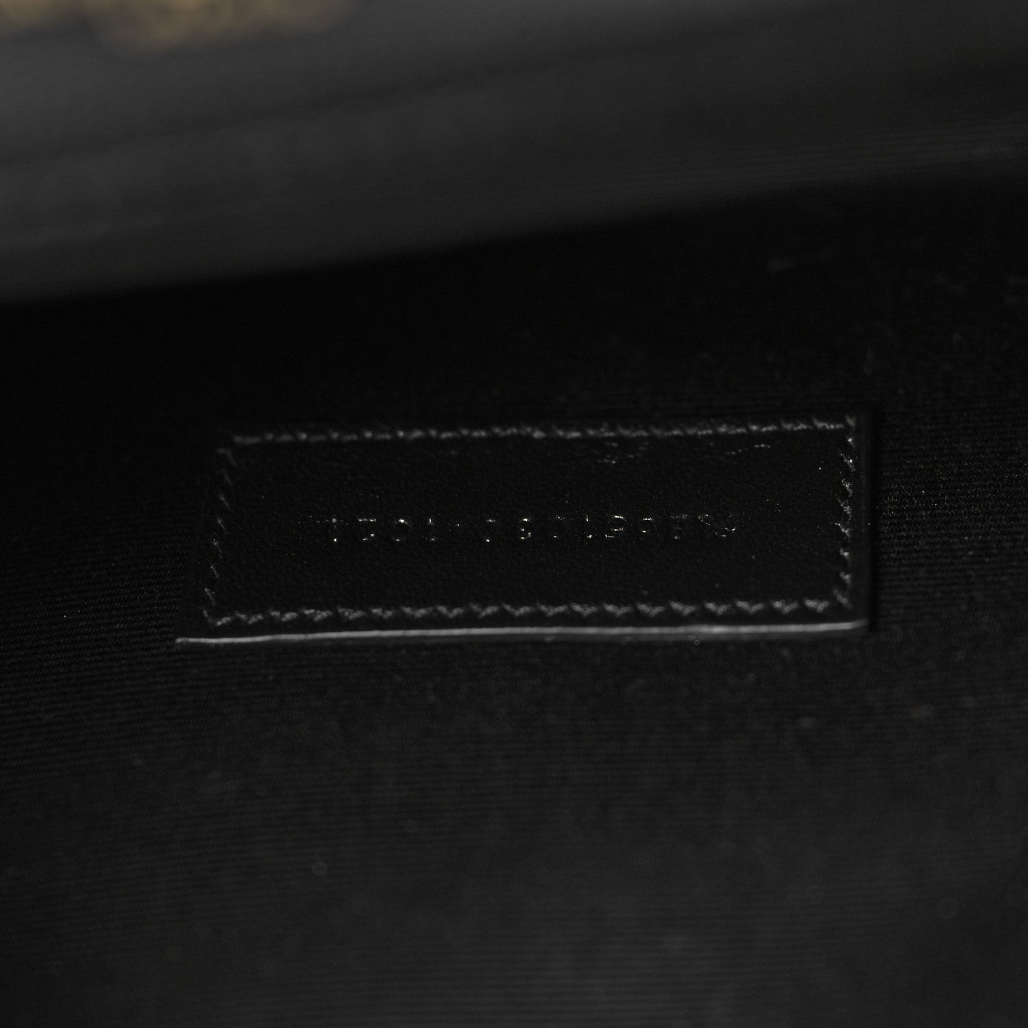 Saint Laurent Grain De Poudre Textured Mixed Matelasse Triquilt Monogram Clutch Black 8 of 10