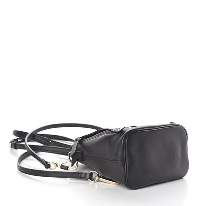 Chloe Suede Calfskin Mini Faye Backpack Black 4 of 10