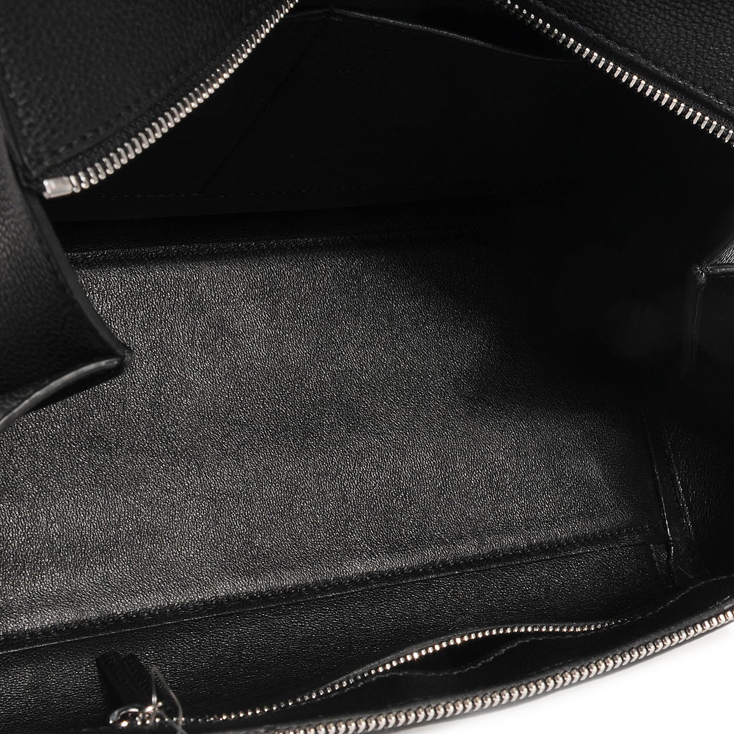 Grained Calfskin Small Edge Shoulder Bag Black
