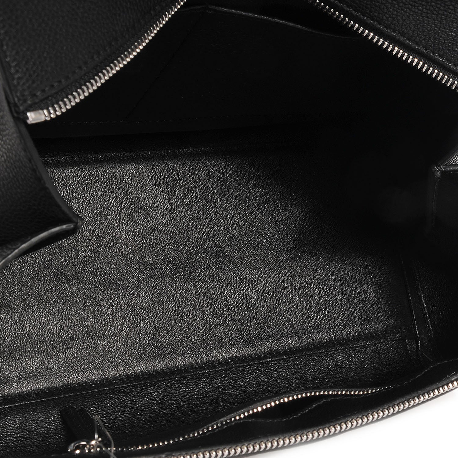Celine Grained Calfskin Small Edge Shoulder Bag Black 6 of 9