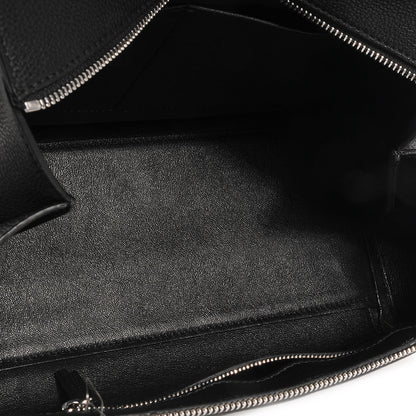 Celine Grained Calfskin Small Edge Shoulder Bag Black 6 of 9