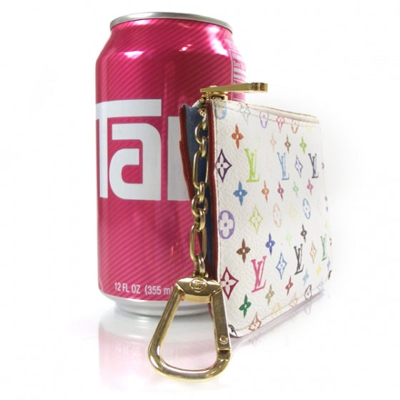 Louis Vuitton Monogram Multicolor Key Holder White Raisin 3 of 7