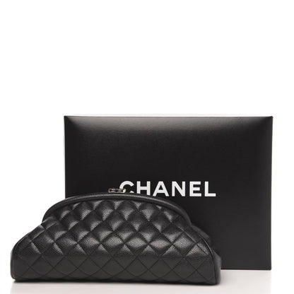 Chanel Caviar Quilted Timeless Clutch Black 10 of 10