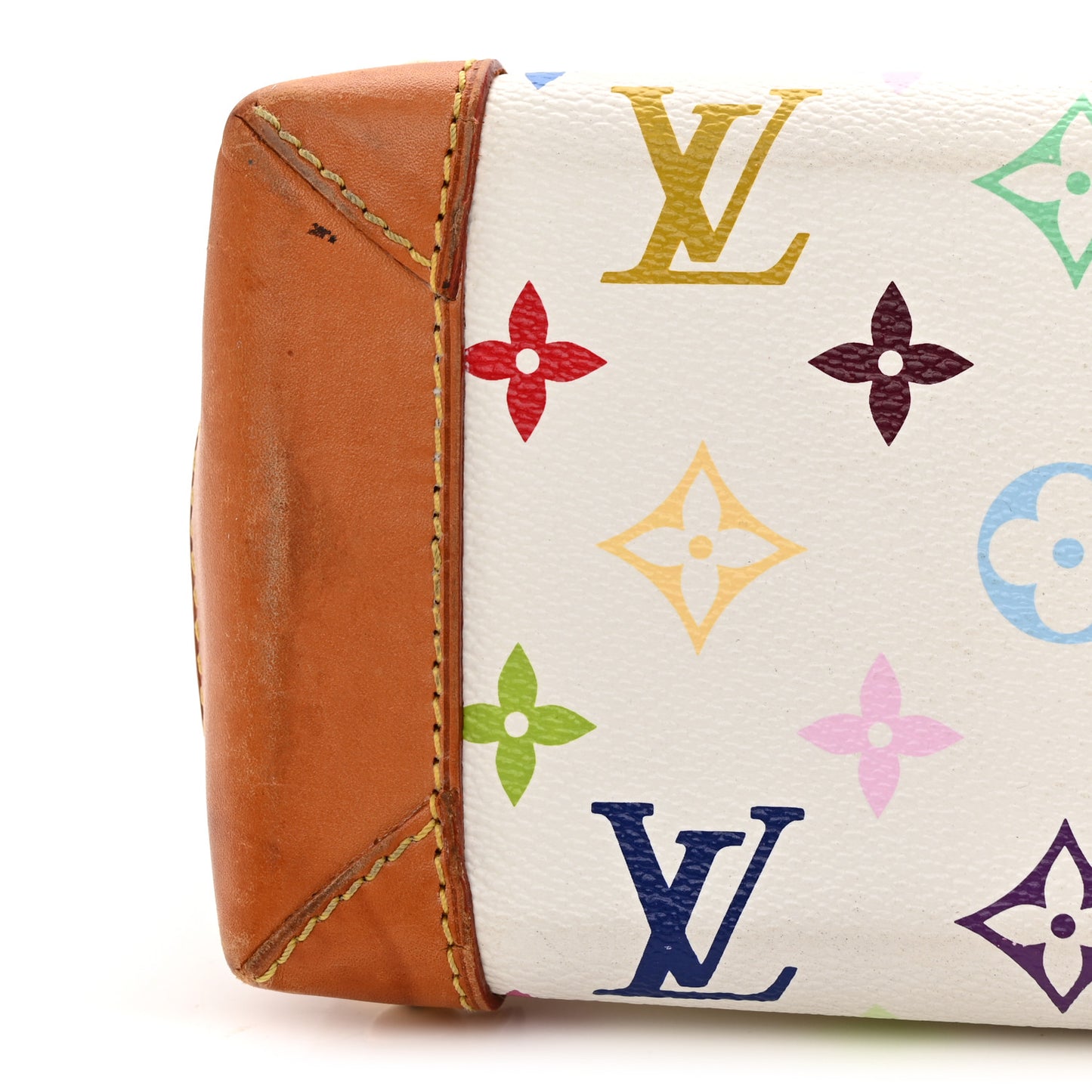 Monogram Multicolor Eliza White White