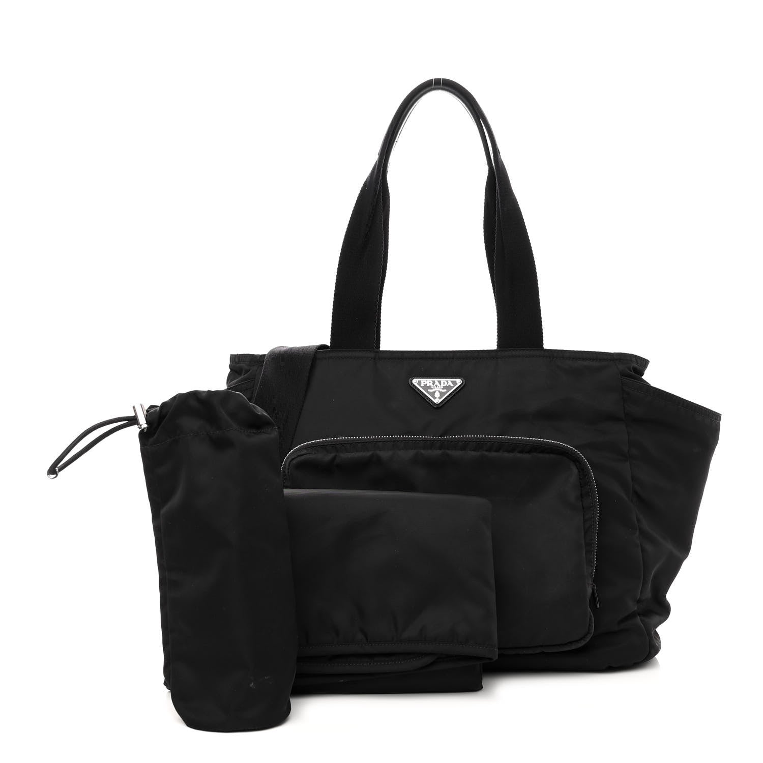 Prada Tessuto Nylon Vela Diaper Bag Black 1 of 12