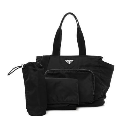 Prada Tessuto Nylon Vela Diaper Bag Black 1 of 12