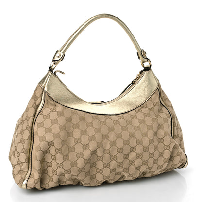 Gucci Monogram Medium D Gold Ring Hobo Gold 3 of 11