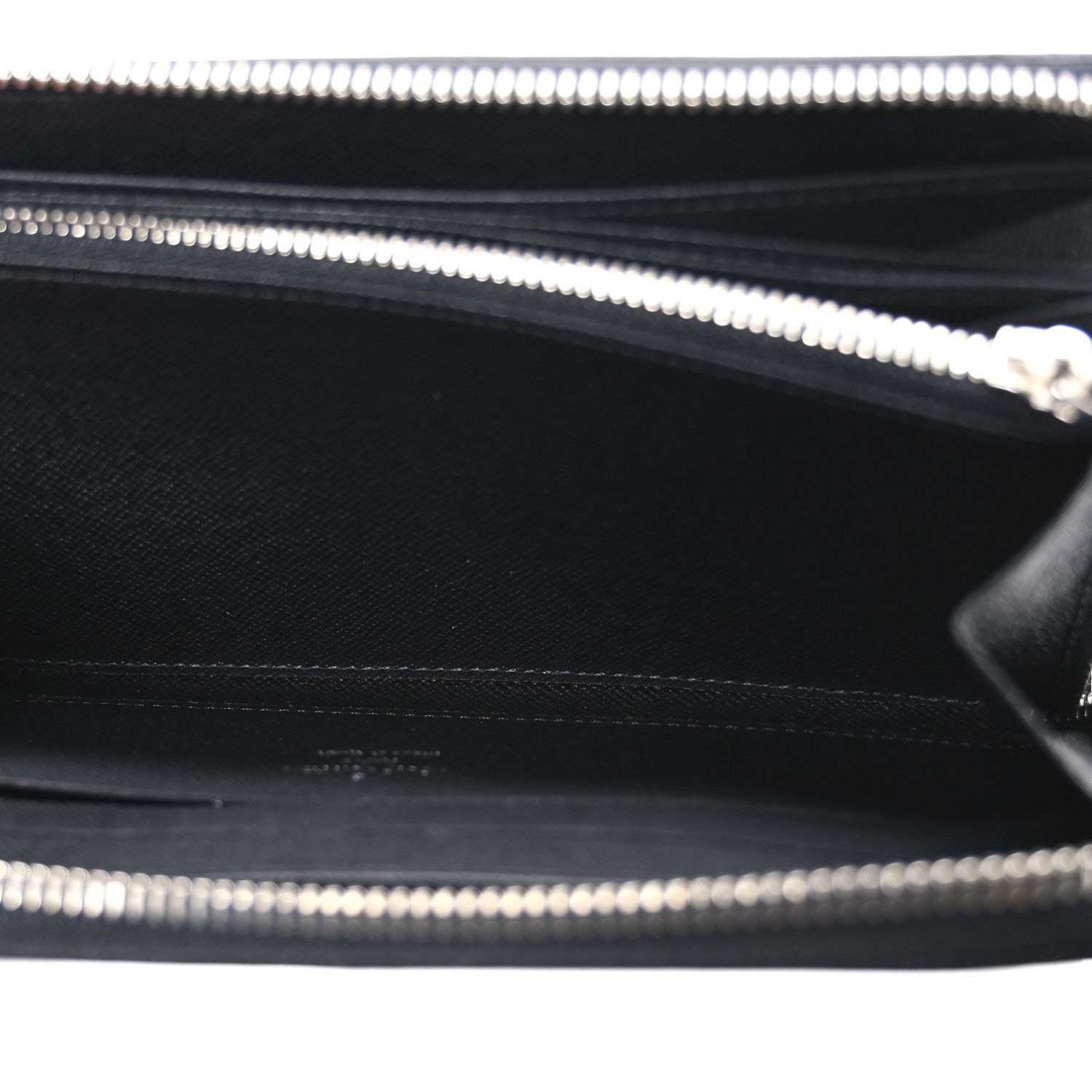 Louis Vuitton Epi Zippy Wallet Black 5 of 7