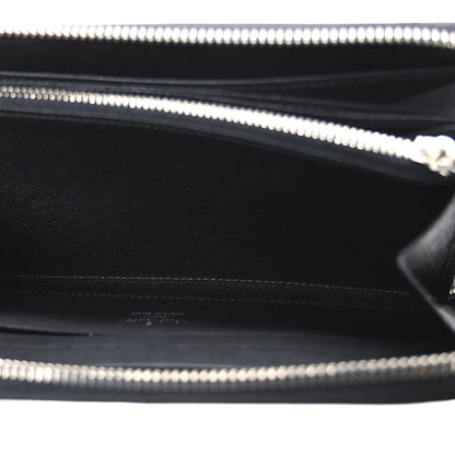 Louis Vuitton Epi Zippy Wallet Black 5 of 7