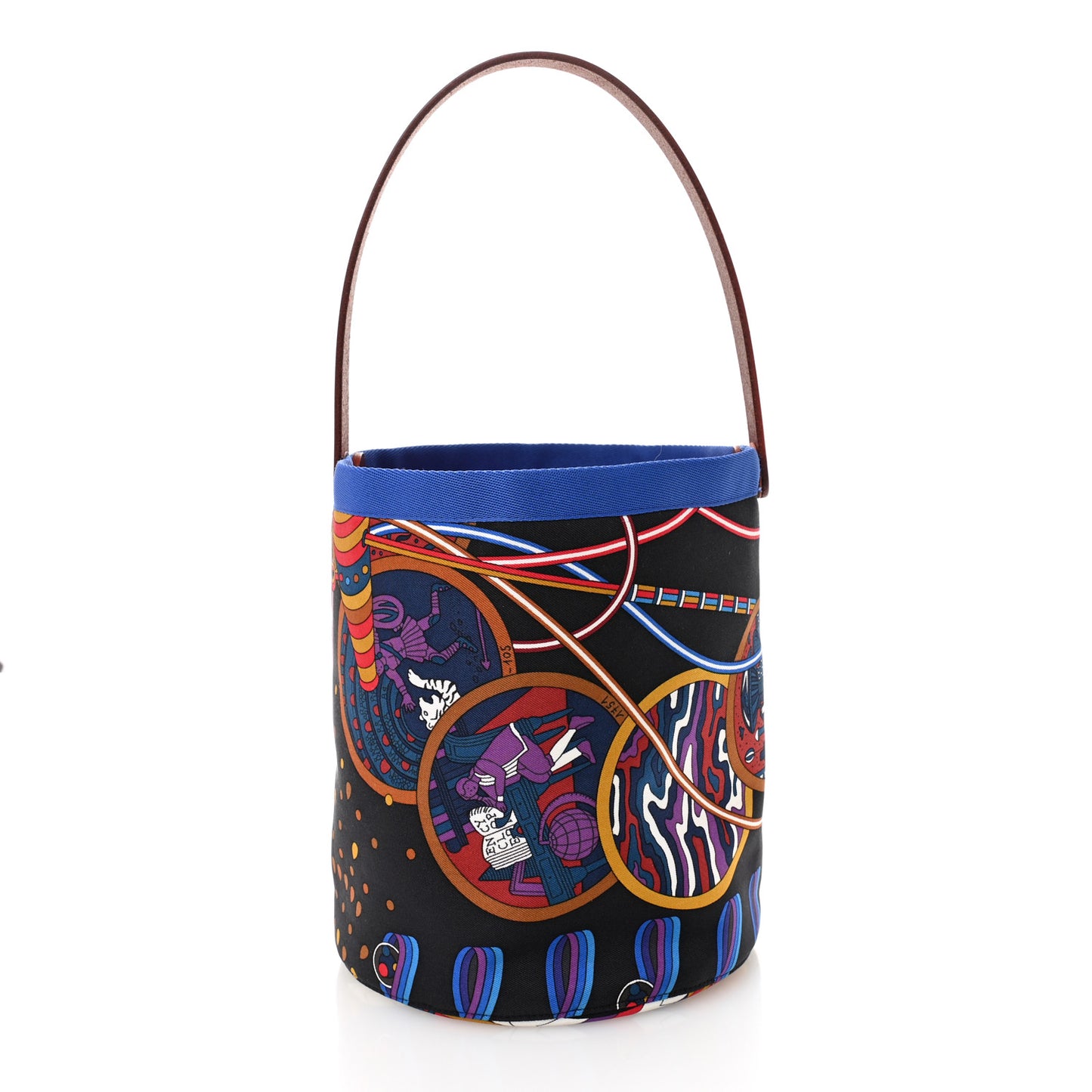 Canvas Silk Printed Petit H So Small Bucket Bag