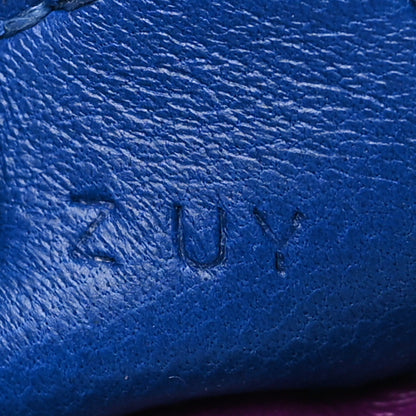 Hermes Milo Lambskin Grigri Rodeo Horse Bag Charm PM Violet Bleu Saphir Bleu France 5 of 6