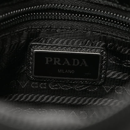Prada Tessuto Nylon Saffiano Logo Camera Bag Black 6 of 11
