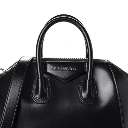 Givenchy Shiny Lord Calfskin Mini Antigona Black 10 of 11