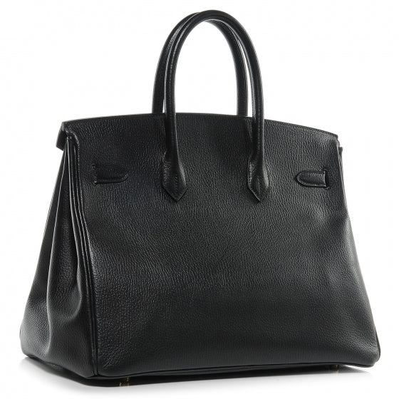 Hermes Ardennes Birkin 35 Black 3 of 9