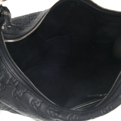Gucci Guccissima Large GG Twins Hobo Black 4 of 4