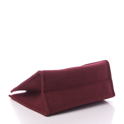 Fendi Felt Shopping Tote Red 4 of 10