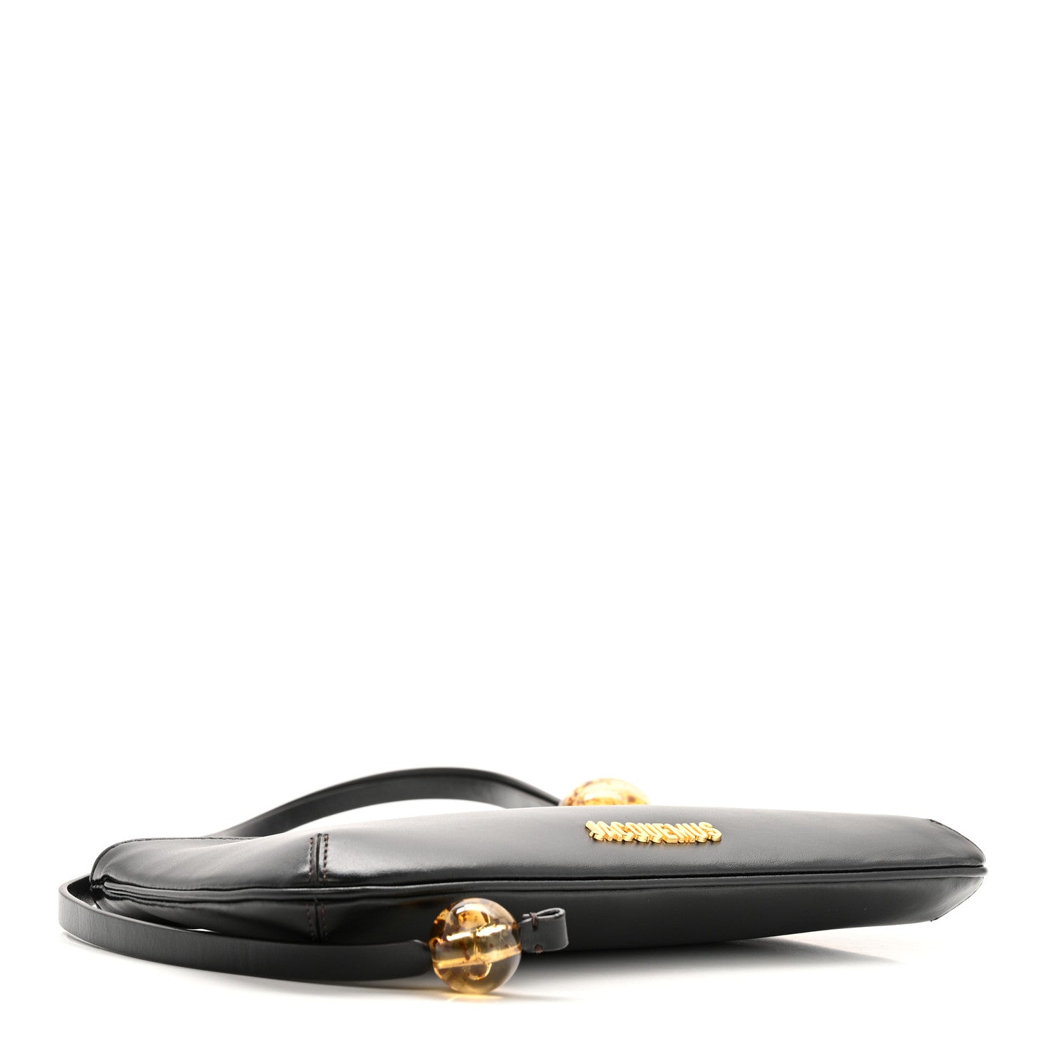 Jacquemus Smooth Calfskin Le Bisou Perle Black 4 of 12