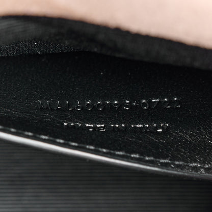 Saint Laurent Suede Mixed Matelasse Triquilt Small Monogram Envelope Satchel Rosy Sand 7 of 10